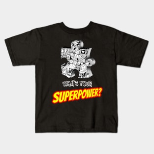 Autism Superhero T-Shirt Kids T-Shirt